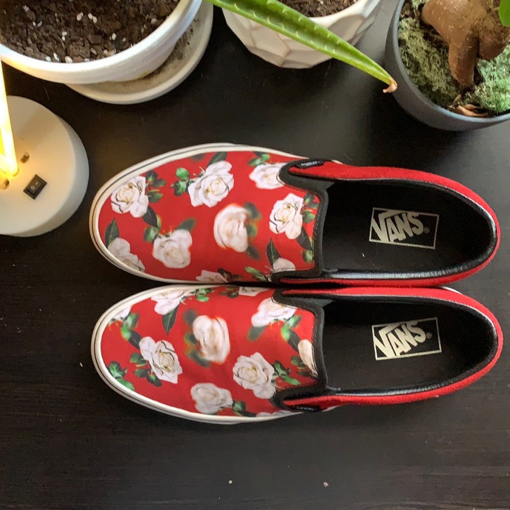 Vans Floral slip on